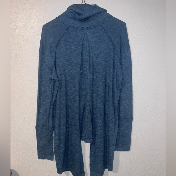 We The Free Slate Blue Knit Sweater - Picture 3 of 3
